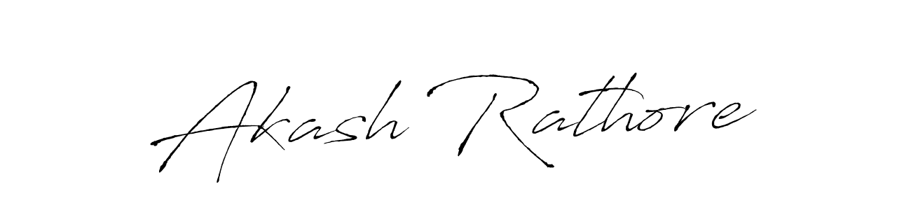 Create a beautiful signature design for name Akash Rathore. With this signature (Antro_Vectra) fonts, you can make a handwritten signature for free. Akash Rathore signature style 6 images and pictures png