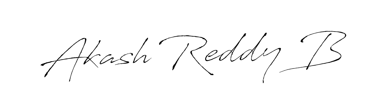 It looks lik you need a new signature style for name Akash Reddy B. Design unique handwritten (Antro_Vectra) signature with our free signature maker in just a few clicks. Akash Reddy B signature style 6 images and pictures png