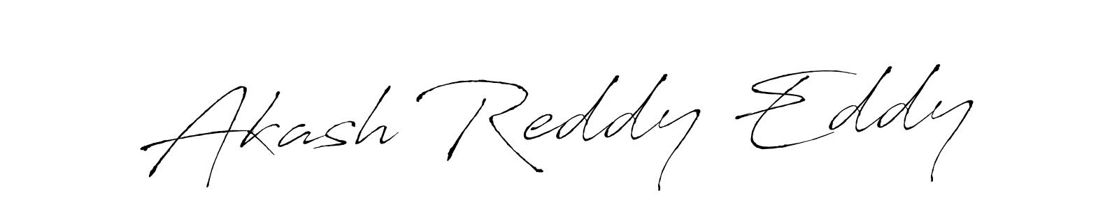 How to make Akash Reddy Eddy signature? Antro_Vectra is a professional autograph style. Create handwritten signature for Akash Reddy Eddy name. Akash Reddy Eddy signature style 6 images and pictures png