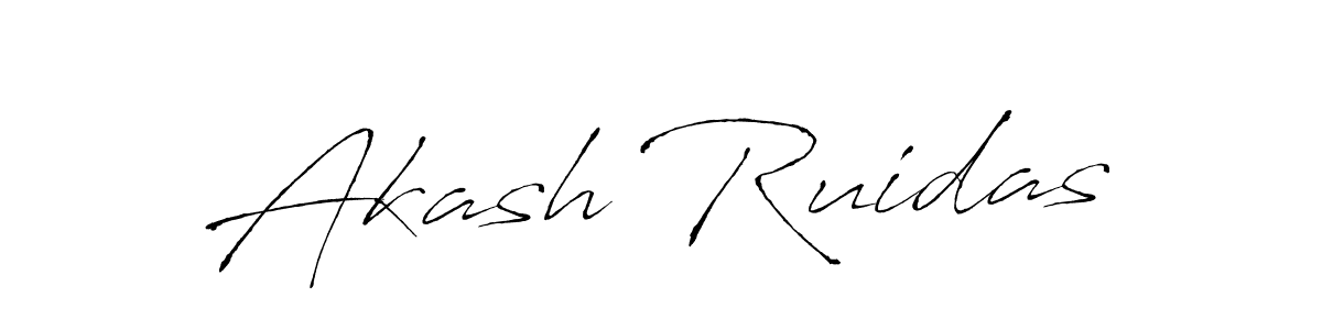 It looks lik you need a new signature style for name Akash Ruidas. Design unique handwritten (Antro_Vectra) signature with our free signature maker in just a few clicks. Akash Ruidas signature style 6 images and pictures png