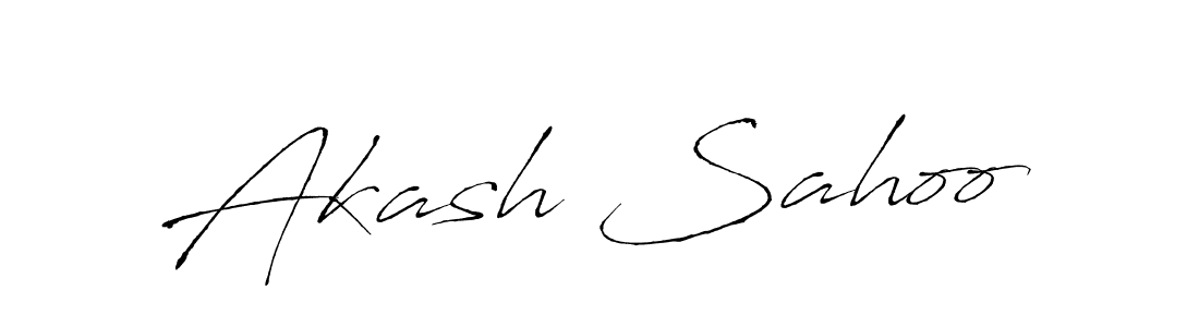 Also we have Akash Sahoo name is the best signature style. Create professional handwritten signature collection using Antro_Vectra autograph style. Akash Sahoo signature style 6 images and pictures png