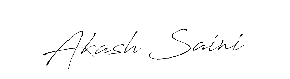 This is the best signature style for the Akash Saini name. Also you like these signature font (Antro_Vectra). Mix name signature. Akash Saini signature style 6 images and pictures png