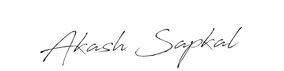 if you are searching for the best signature style for your name Akash Sapkal. so please give up your signature search. here we have designed multiple signature styles  using Antro_Vectra. Akash Sapkal signature style 6 images and pictures png