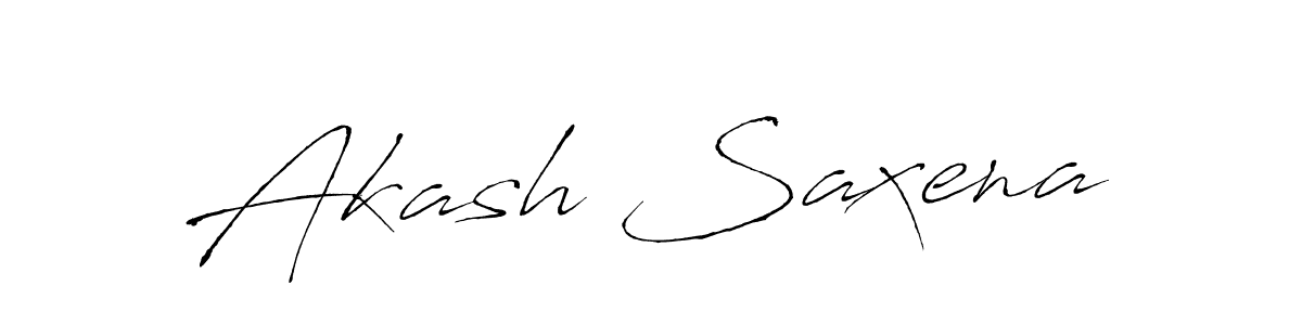 Also You can easily find your signature by using the search form. We will create Akash Saxena name handwritten signature images for you free of cost using Antro_Vectra sign style. Akash Saxena signature style 6 images and pictures png