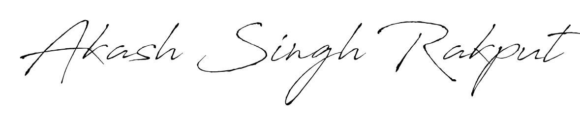 Create a personalized artistic stamp with Akash Singh Rakput in Antro_Vectra font. Perfect for visual artists, designers, and influencers. Akash Singh Rakput signature style 6 images and pictures png