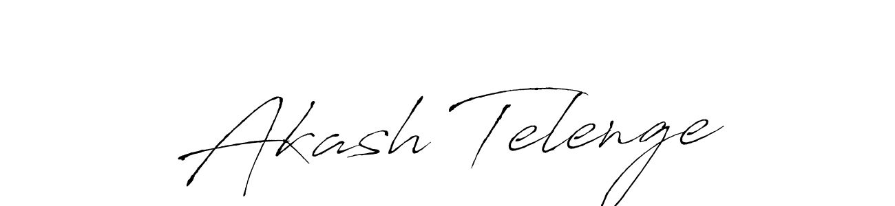 Once you've used our free online signature maker to create your best signature Antro_Vectra style, it's time to enjoy all of the benefits that Akash Telenge name signing documents. Akash Telenge signature style 6 images and pictures png