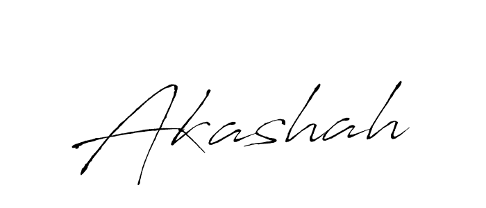 Use a signature maker to create a handwritten signature online. With this signature software, you can design (Antro_Vectra) your own signature for name Akashah. Akashah signature style 6 images and pictures png