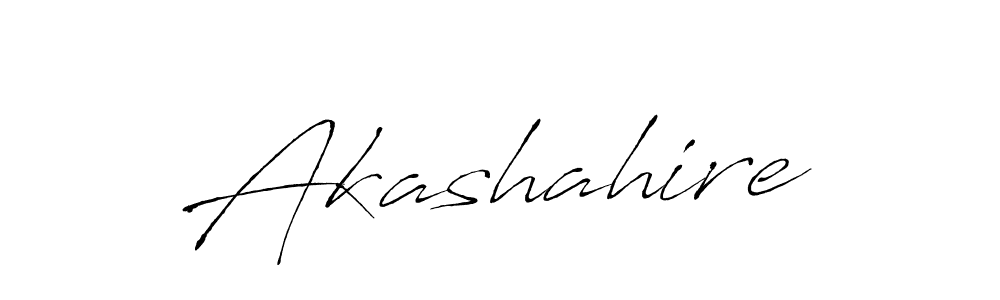 Use a signature maker to create a handwritten signature online. With this signature software, you can design (Antro_Vectra) your own signature for name Akashahire. Akashahire signature style 6 images and pictures png