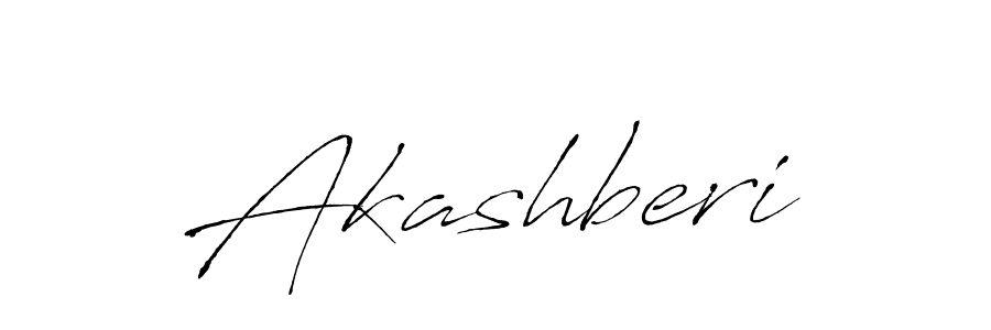 How to make Akashberi signature? Antro_Vectra is a professional autograph style. Create handwritten signature for Akashberi name. Akashberi signature style 6 images and pictures png