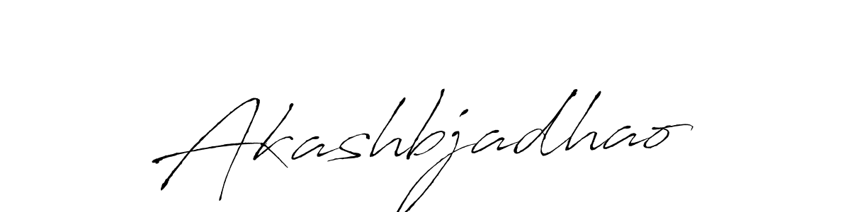 How to make Akashbjadhao signature? Antro_Vectra is a professional autograph style. Create handwritten signature for Akashbjadhao name. Akashbjadhao signature style 6 images and pictures png