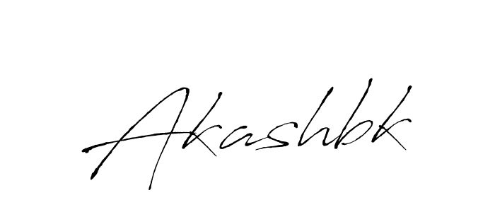 How to make Akashbk signature? Antro_Vectra is a professional autograph style. Create handwritten signature for Akashbk name. Akashbk signature style 6 images and pictures png