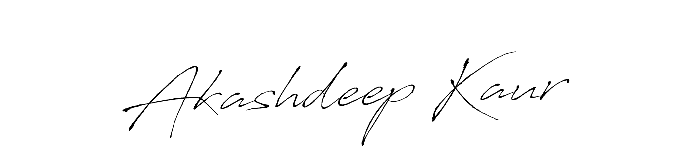 Design your own signature with our free online signature maker. With this signature software, you can create a handwritten (Antro_Vectra) signature for name Akashdeep Kaur. Akashdeep Kaur signature style 6 images and pictures png