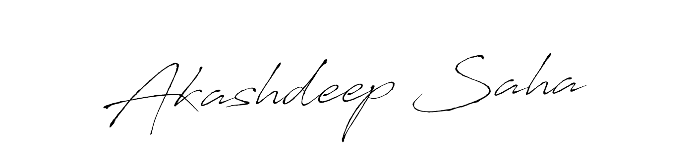 Akashdeep Saha stylish signature style. Best Handwritten Sign (Antro_Vectra) for my name. Handwritten Signature Collection Ideas for my name Akashdeep Saha. Akashdeep Saha signature style 6 images and pictures png