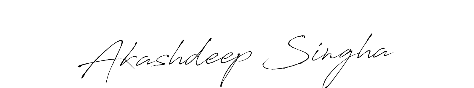 Akashdeep Singha stylish signature style. Best Handwritten Sign (Antro_Vectra) for my name. Handwritten Signature Collection Ideas for my name Akashdeep Singha. Akashdeep Singha signature style 6 images and pictures png