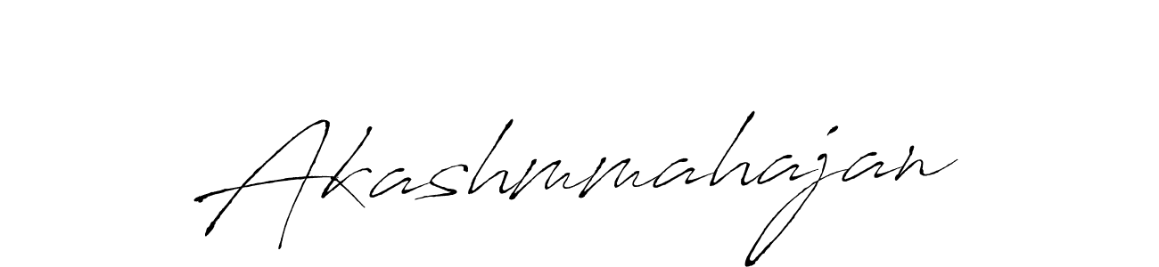 Design your own signature with our free online signature maker. With this signature software, you can create a handwritten (Antro_Vectra) signature for name Akashmmahajan. Akashmmahajan signature style 6 images and pictures png