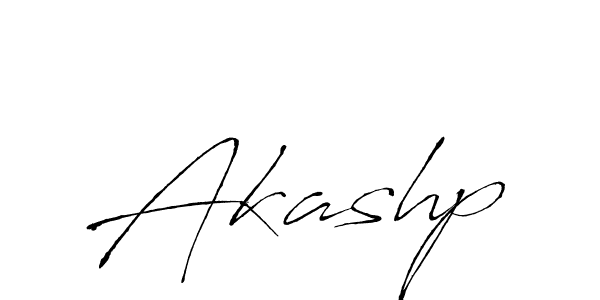 Use a signature maker to create a handwritten signature online. With this signature software, you can design (Antro_Vectra) your own signature for name Akashp. Akashp signature style 6 images and pictures png