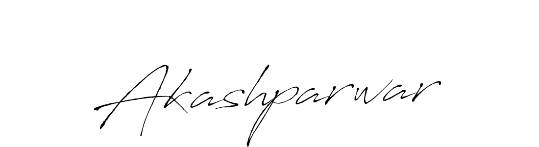 Design your own signature with our free online signature maker. With this signature software, you can create a handwritten (Antro_Vectra) signature for name Akashparwar. Akashparwar signature style 6 images and pictures png