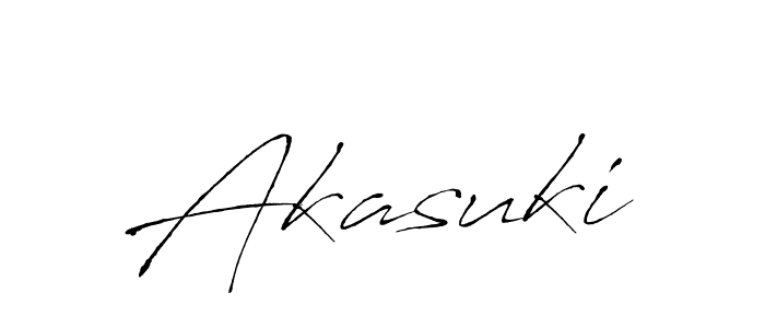 Design your own signature with our free online signature maker. With this signature software, you can create a handwritten (Antro_Vectra) signature for name Akasuki. Akasuki signature style 6 images and pictures png