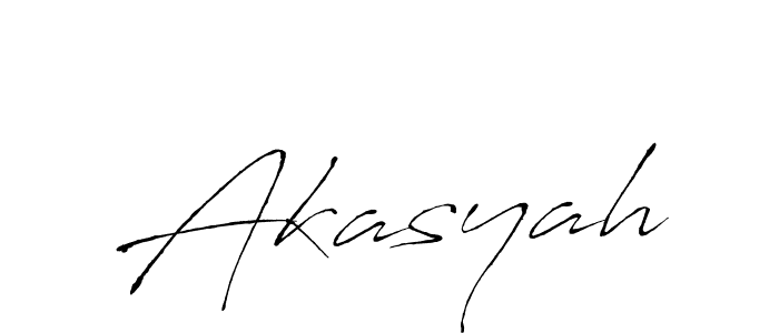 How to make Akasyah name signature. Use Antro_Vectra style for creating short signs online. This is the latest handwritten sign. Akasyah signature style 6 images and pictures png