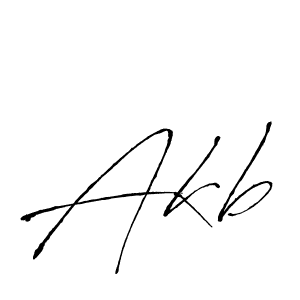 Create a beautiful signature design for name Akb. With this signature (Antro_Vectra) fonts, you can make a handwritten signature for free. Akb signature style 6 images and pictures png