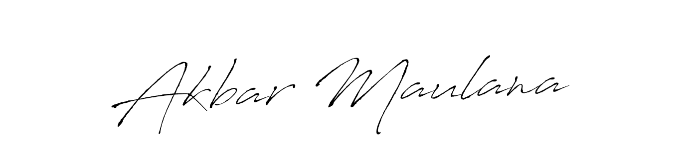 Also we have Akbar Maulana  name is the best signature style. Create professional handwritten signature collection using Antro_Vectra autograph style. Akbar Maulana  signature style 6 images and pictures png