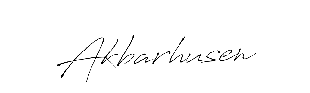 You should practise on your own different ways (Antro_Vectra) to write your name (Akbarhusen) in signature. don't let someone else do it for you. Akbarhusen signature style 6 images and pictures png