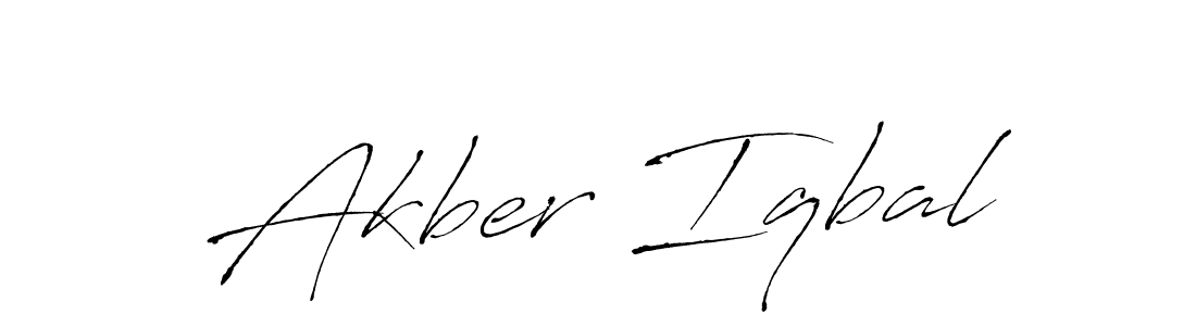 Also You can easily find your signature by using the search form. We will create Akber Iqbal name handwritten signature images for you free of cost using Antro_Vectra sign style. Akber Iqbal signature style 6 images and pictures png