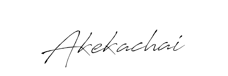 Design your own signature with our free online signature maker. With this signature software, you can create a handwritten (Antro_Vectra) signature for name Akekachai. Akekachai signature style 6 images and pictures png