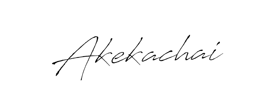 Design your own signature with our free online signature maker. With this signature software, you can create a handwritten (Antro_Vectra) signature for name Akekachai. Akekachai signature style 6 images and pictures png