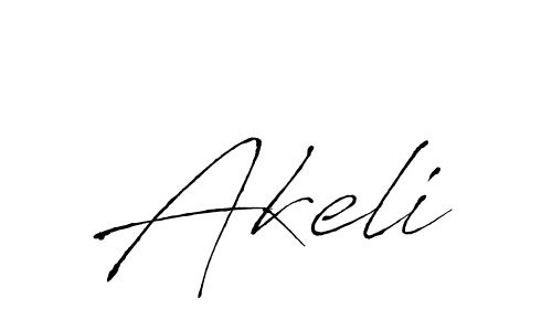 Make a beautiful signature design for name Akeli. With this signature (Antro_Vectra) style, you can create a handwritten signature for free. Akeli signature style 6 images and pictures png