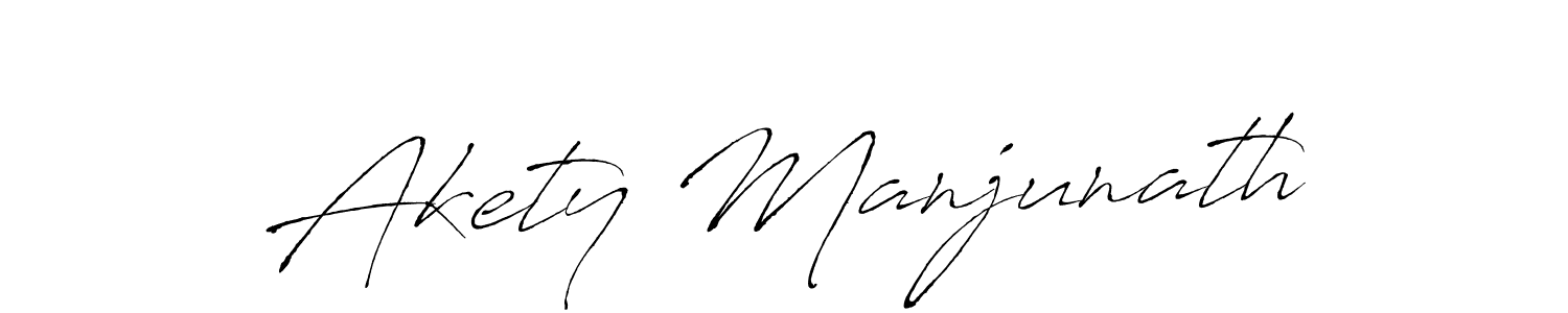 if you are searching for the best signature style for your name Akety Manjunath. so please give up your signature search. here we have designed multiple signature styles  using Antro_Vectra. Akety Manjunath signature style 6 images and pictures png