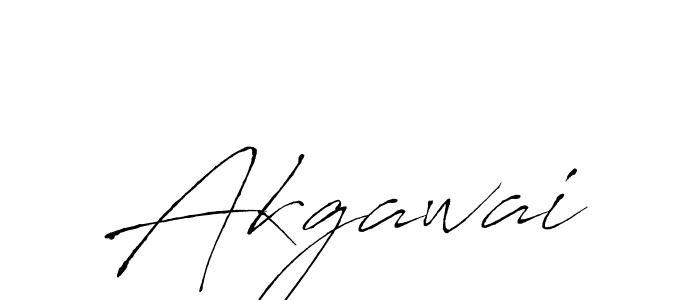 if you are searching for the best signature style for your name Akgawai. so please give up your signature search. here we have designed multiple signature styles  using Antro_Vectra. Akgawai signature style 6 images and pictures png