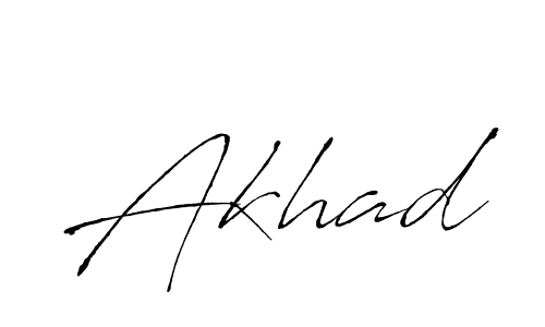 How to make Akhad signature? Antro_Vectra is a professional autograph style. Create handwritten signature for Akhad name. Akhad signature style 6 images and pictures png