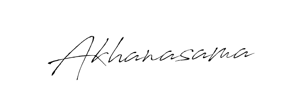 How to make Akhanasama name signature. Use Antro_Vectra style for creating short signs online. This is the latest handwritten sign. Akhanasama signature style 6 images and pictures png