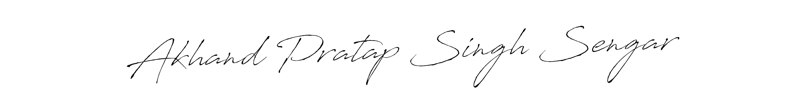 How to make Akhand Pratap Singh Sengar signature? Antro_Vectra is a professional autograph style. Create handwritten signature for Akhand Pratap Singh Sengar name. Akhand Pratap Singh Sengar signature style 6 images and pictures png