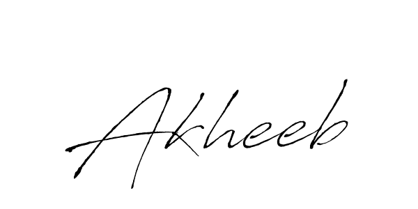 Also we have Akheeb name is the best signature style. Create professional handwritten signature collection using Antro_Vectra autograph style. Akheeb signature style 6 images and pictures png