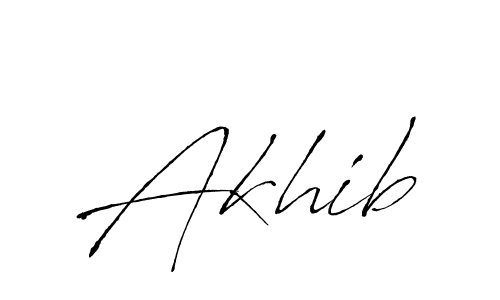 Also You can easily find your signature by using the search form. We will create Akhib name handwritten signature images for you free of cost using Antro_Vectra sign style. Akhib signature style 6 images and pictures png