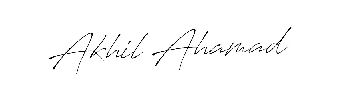 Use a signature maker to create a handwritten signature online. With this signature software, you can design (Antro_Vectra) your own signature for name Akhil Ahamad. Akhil Ahamad signature style 6 images and pictures png
