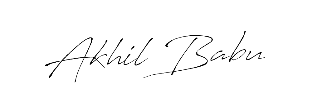It looks lik you need a new signature style for name Akhil Babu. Design unique handwritten (Antro_Vectra) signature with our free signature maker in just a few clicks. Akhil Babu signature style 6 images and pictures png