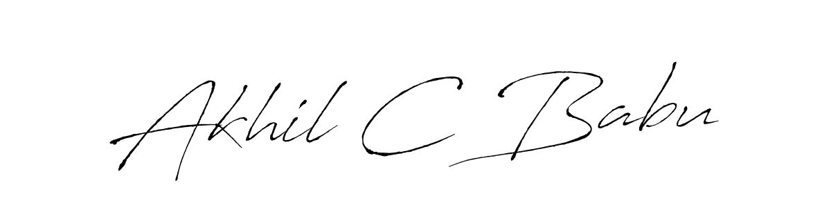 Here are the top 10 professional signature styles for the name Akhil C Babu. These are the best autograph styles you can use for your name. Akhil C Babu signature style 6 images and pictures png