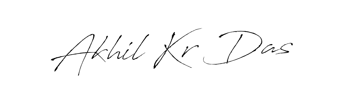 Use a signature maker to create a handwritten signature online. With this signature software, you can design (Antro_Vectra) your own signature for name Akhil Kr Das. Akhil Kr Das signature style 6 images and pictures png