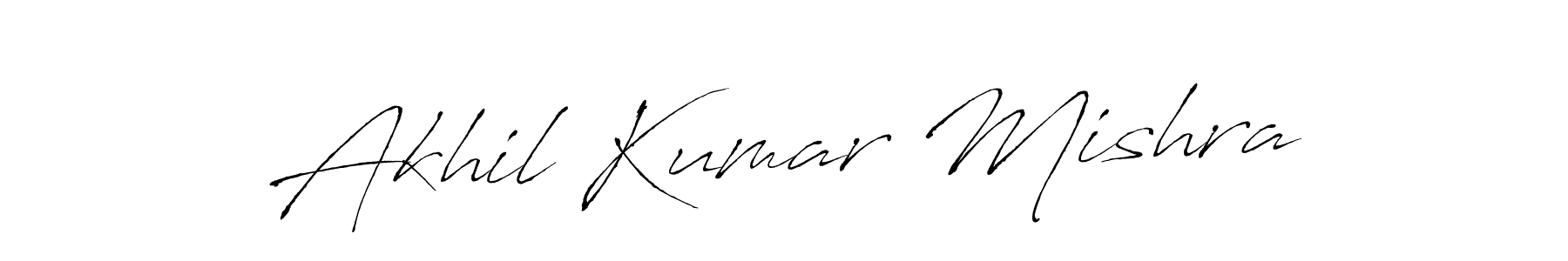 Akhil Kumar Mishra stylish signature style. Best Handwritten Sign (Antro_Vectra) for my name. Handwritten Signature Collection Ideas for my name Akhil Kumar Mishra. Akhil Kumar Mishra signature style 6 images and pictures png