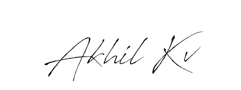 Similarly Antro_Vectra is the best handwritten signature design. Signature creator online .You can use it as an online autograph creator for name Akhil Kv. Akhil Kv signature style 6 images and pictures png