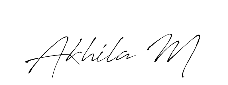 The best way (Antro_Vectra) to make a short signature is to pick only two or three words in your name. The name Akhila M include a total of six letters. For converting this name. Akhila M signature style 6 images and pictures png