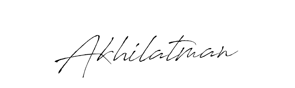 Create a beautiful signature design for name Akhilatman. With this signature (Antro_Vectra) fonts, you can make a handwritten signature for free. Akhilatman signature style 6 images and pictures png