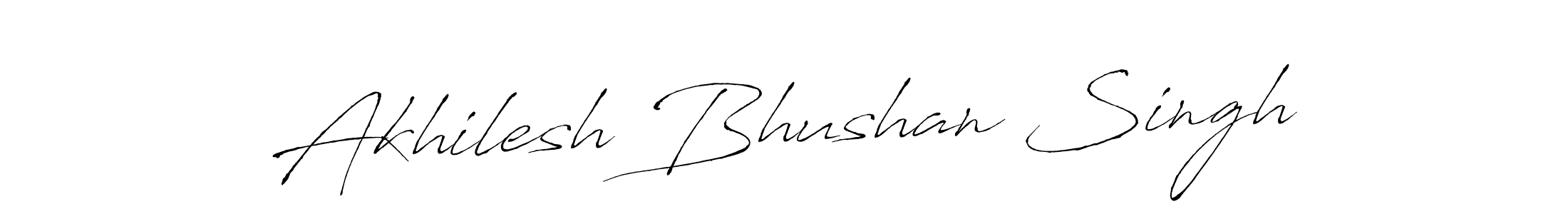 Design your own signature with our free online signature maker. With this signature software, you can create a handwritten (Antro_Vectra) signature for name Akhilesh Bhushan Singh. Akhilesh Bhushan Singh signature style 6 images and pictures png
