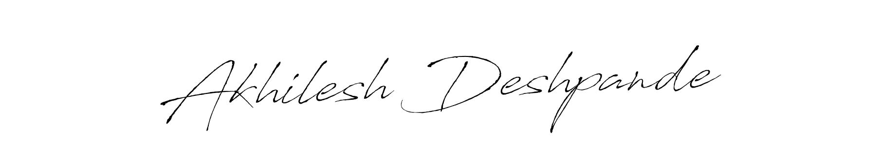 Also You can easily find your signature by using the search form. We will create Akhilesh Deshpande name handwritten signature images for you free of cost using Antro_Vectra sign style. Akhilesh Deshpande signature style 6 images and pictures png