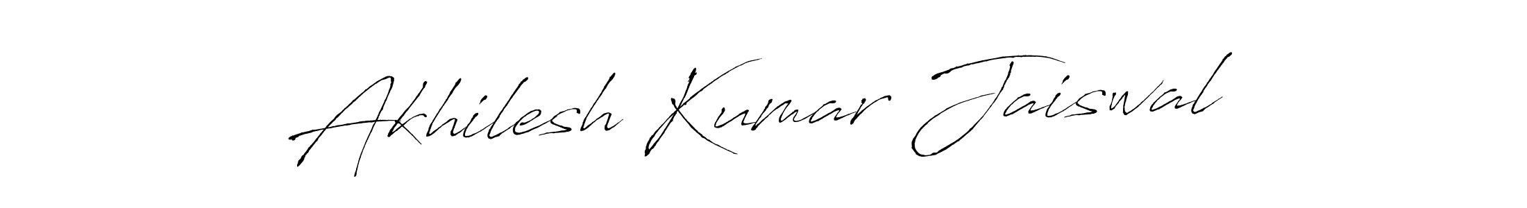 Use a signature maker to create a handwritten signature online. With this signature software, you can design (Antro_Vectra) your own signature for name Akhilesh Kumar Jaiswal. Akhilesh Kumar Jaiswal signature style 6 images and pictures png