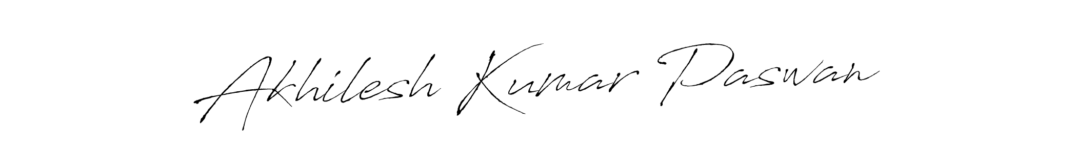 Akhilesh Kumar Paswan stylish signature style. Best Handwritten Sign (Antro_Vectra) for my name. Handwritten Signature Collection Ideas for my name Akhilesh Kumar Paswan. Akhilesh Kumar Paswan signature style 6 images and pictures png