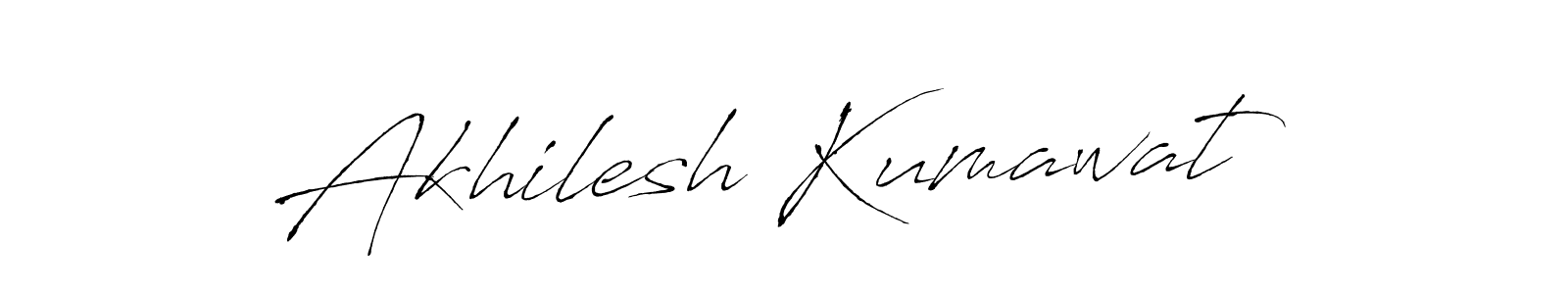 You should practise on your own different ways (Antro_Vectra) to write your name (Akhilesh Kumawat) in signature. don't let someone else do it for you. Akhilesh Kumawat signature style 6 images and pictures png